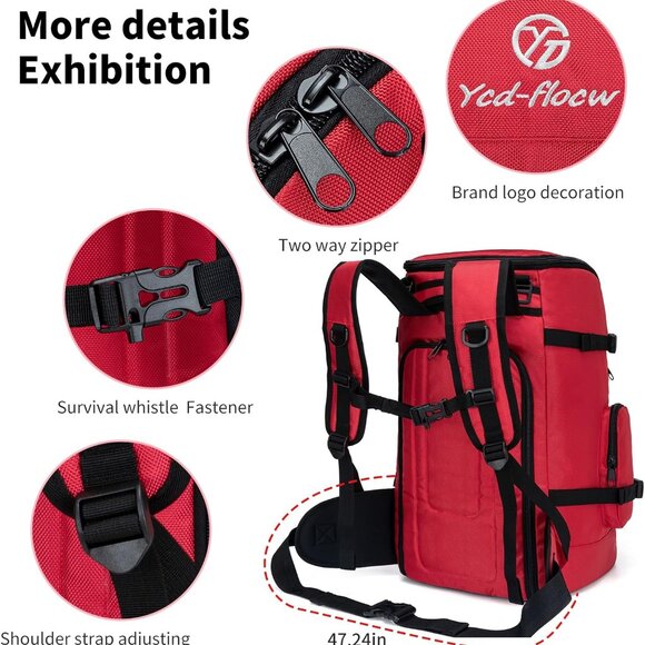 Ski Boot Bag Backpack 50L - Picture 5 of 8